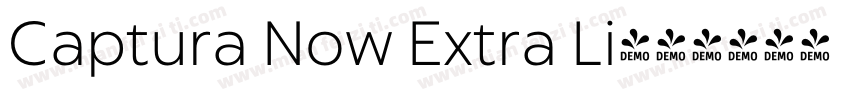 Captura Now Extra Li字体转换